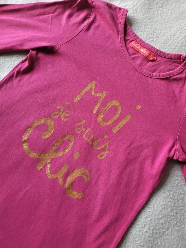 T-shirt de mangas compridas Tissaia 8 anos – photo 4
